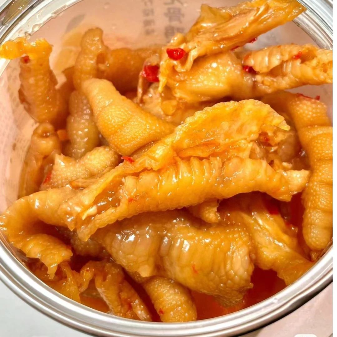 馋嘴龙哥无骨鸡爪一桶500克