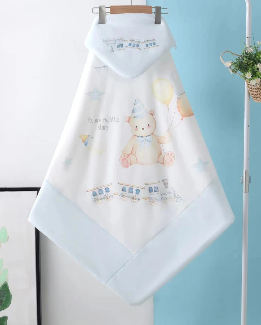 【母爱多抱被】新生儿产房包被幼儿宝宝待产婴儿加棉柔软