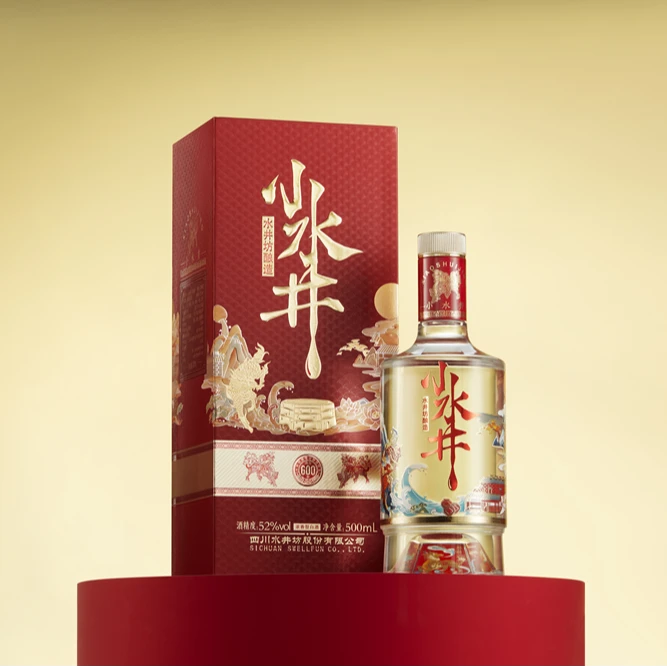 水井坊 小水井 500ML*1瓶 52度 浓香型 送礼宴请