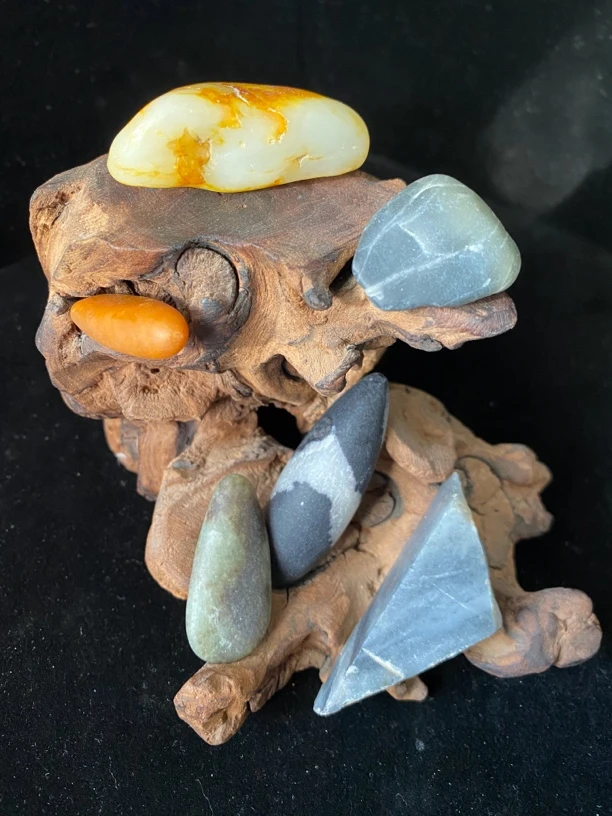 天然奇石玉石装饰石头