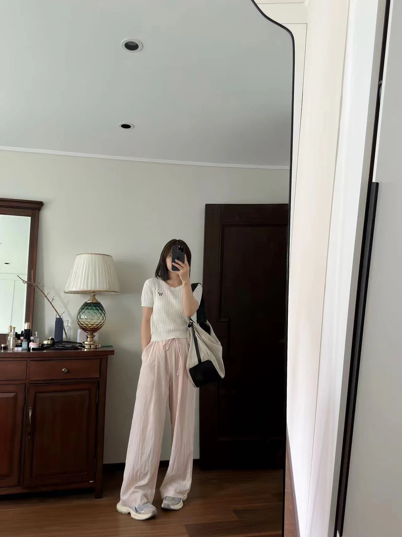 彩色山本裤 阔腿裤 高腰裤