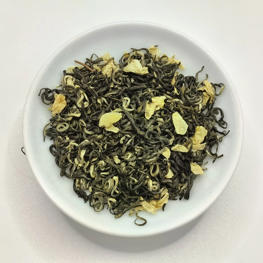 新花新茶 蒙顶山甘露飘雪 香浓耐泡。选芯飘雪4A