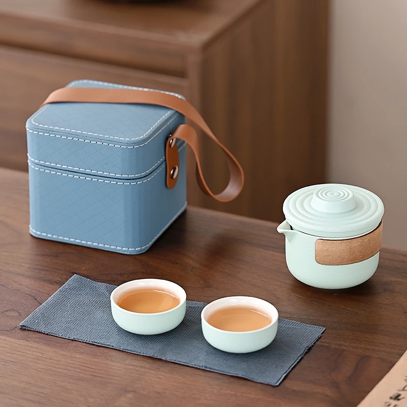 商务会议伴手礼LOGO定制店庆节日送客户精美小礼品纪念品旅行茶具