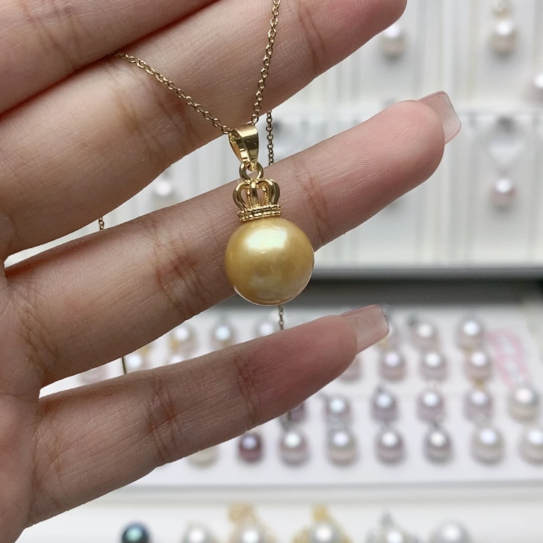 淡水珍珠颈饰合金