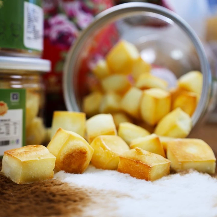 白音桃合木烤奶豆腐