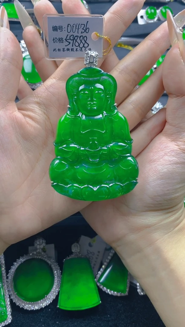 【闪购商品】翡翠颈饰银S925镶嵌11111111