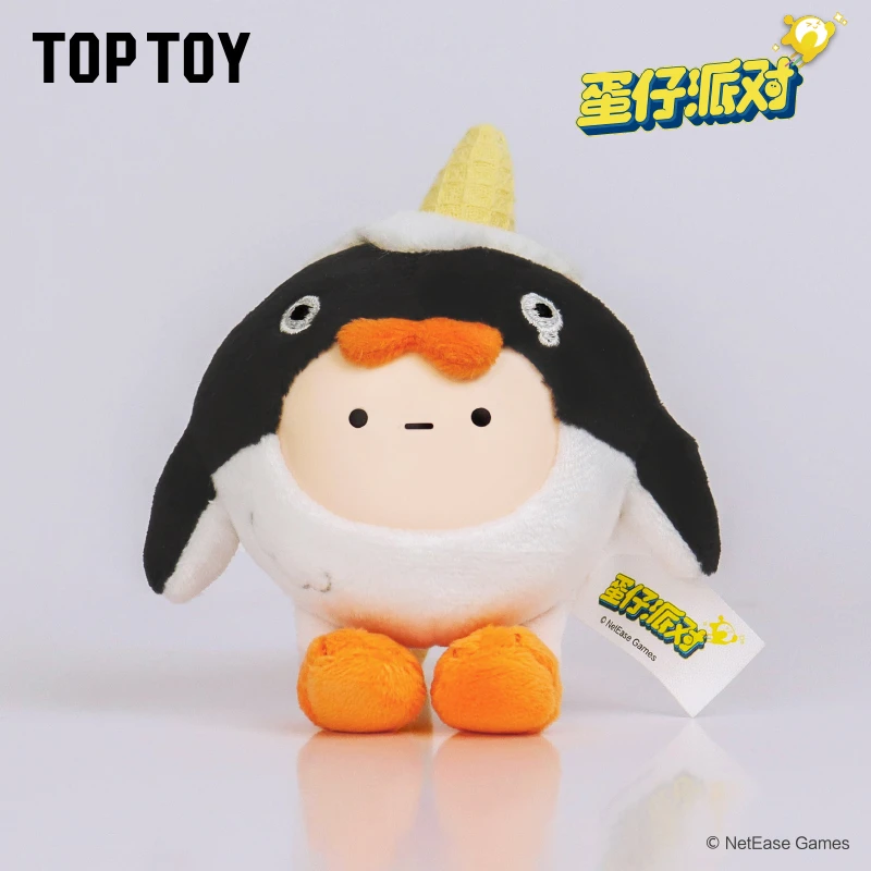 TOP TOY《蛋仔派对》动物系列搪胶毛绒挂件盲盒 可爱挂件潮玩游戏