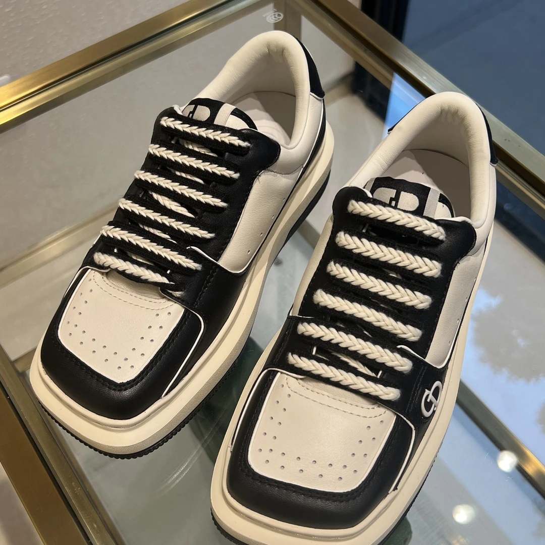 DEEPBREATH方头时尚个性低帮绑带休闲板鞋小白鞋12227鞋子