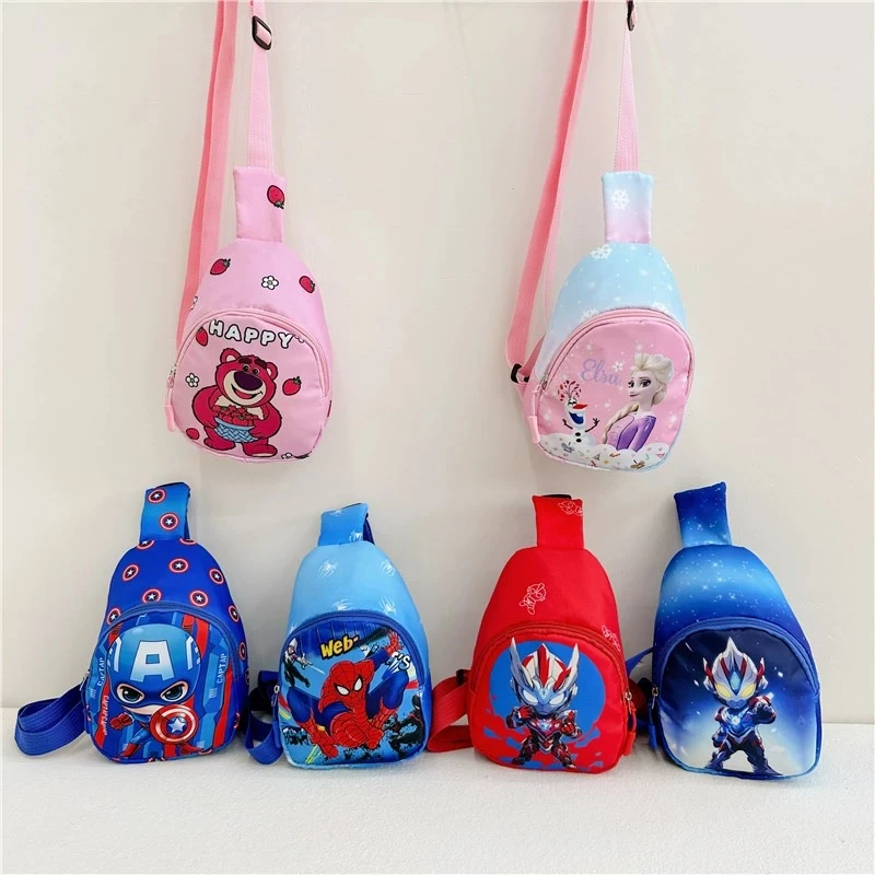 萌趣卡通儿童小包包可爱卡通男童小挎包迷你女童胸包钱包宝宝包包