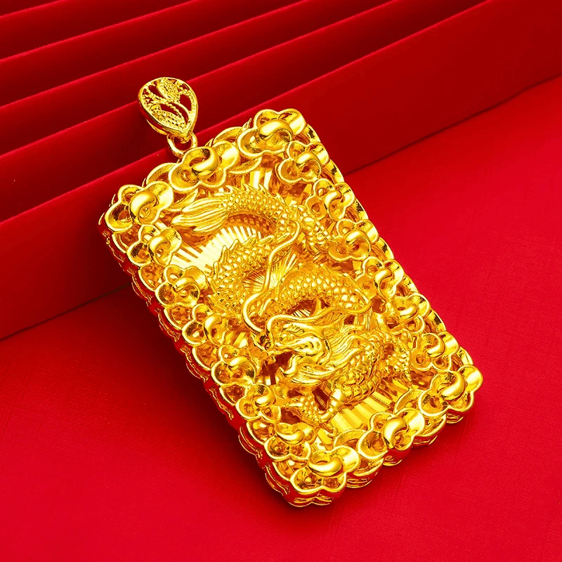 合金吊坠 2024新款（龙牌吊坠）轻奢精美时尚百搭潮流大气气质