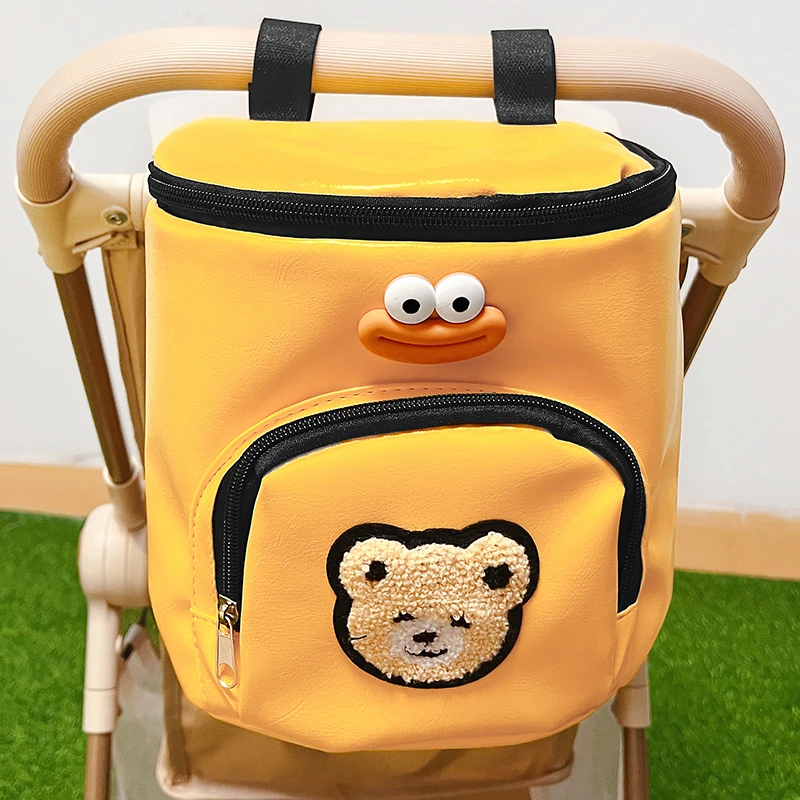 电瓶车挂包置物包防水可爱卡通网红平衡车储物包大容量遛娃车挂袋