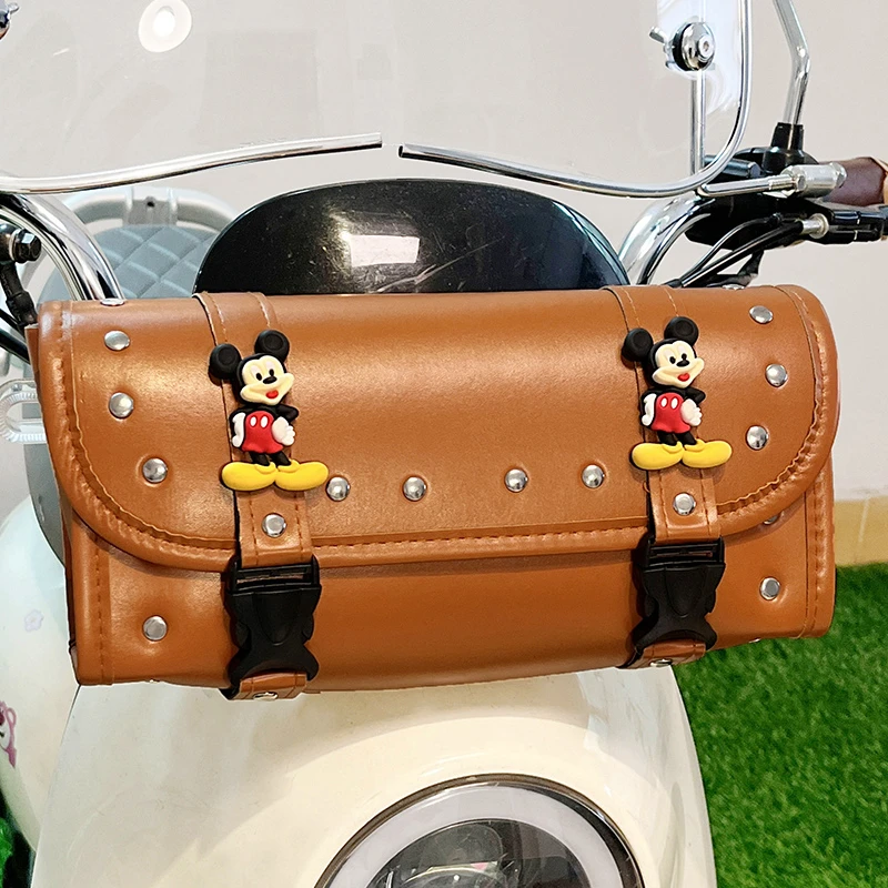 电动车后置储物包可爱卡通网红电瓶车防水挂物包摩托车放东西神器