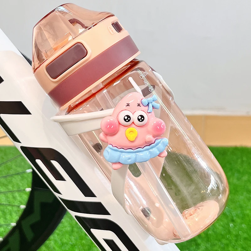 摩托车水杯支架可爱卡通网红山地自行车保险杠杯架电瓶车护杠杯架