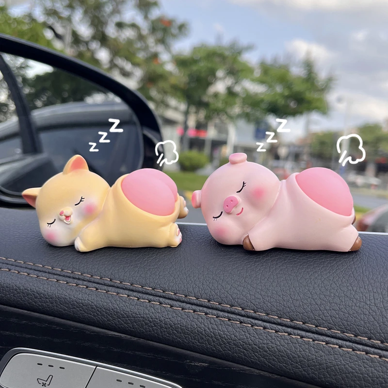 汽车中控台摆件解压2023新款网红车载好物女神车内装饰用品大全