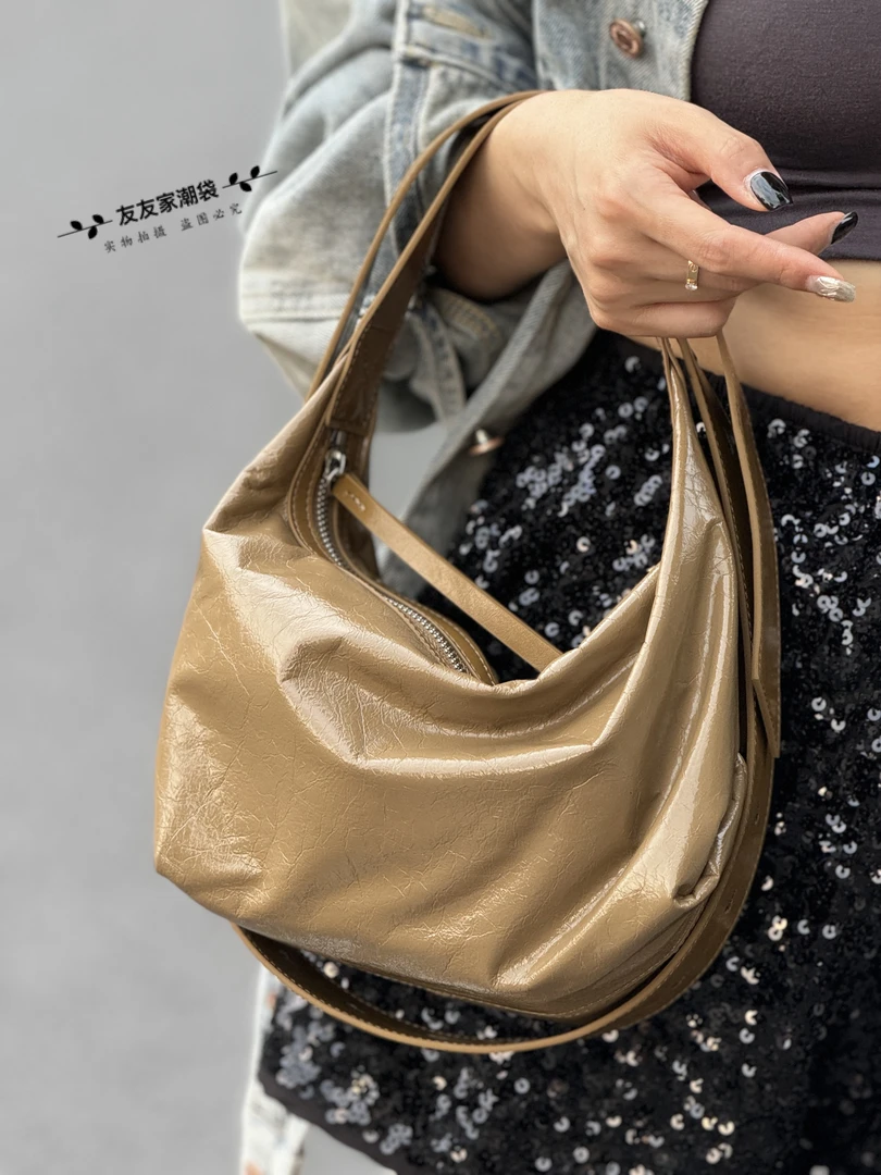 【友友家】头层牛皮发财包多用款时尚洋气潮流百搭