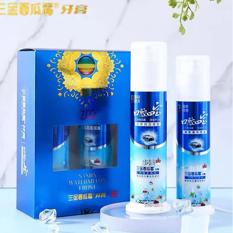 三金西瓜霜牙膏组合