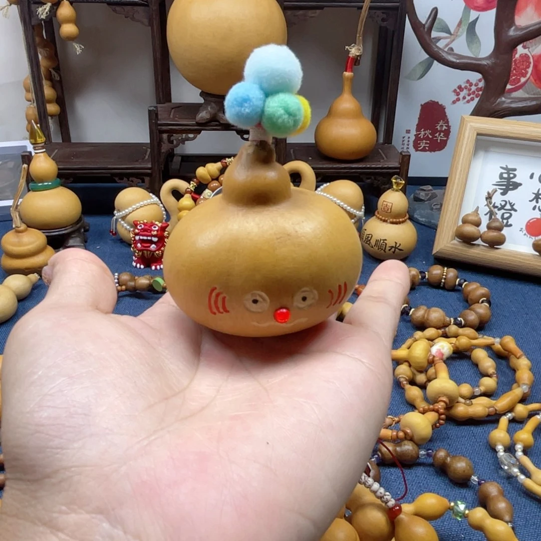 漱*纯天然葫芦手工制作