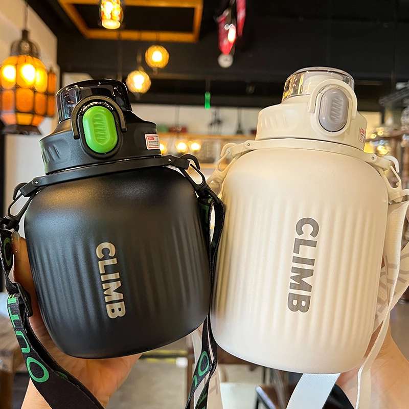 保温杯正品官方旗舰店正品学生上学专用大肚水壶男款2025新款水杯