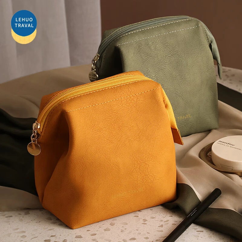 化妆包收纳袋便携小号高颜值2023新款女迷你高级感小口红网红爆款