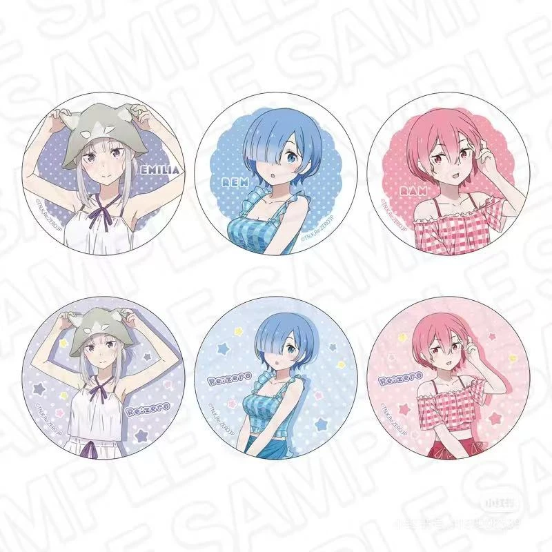 （拆包）Re0从零开始的异世界生活桑拿温泉吧唧盲盒（代拆/散池）