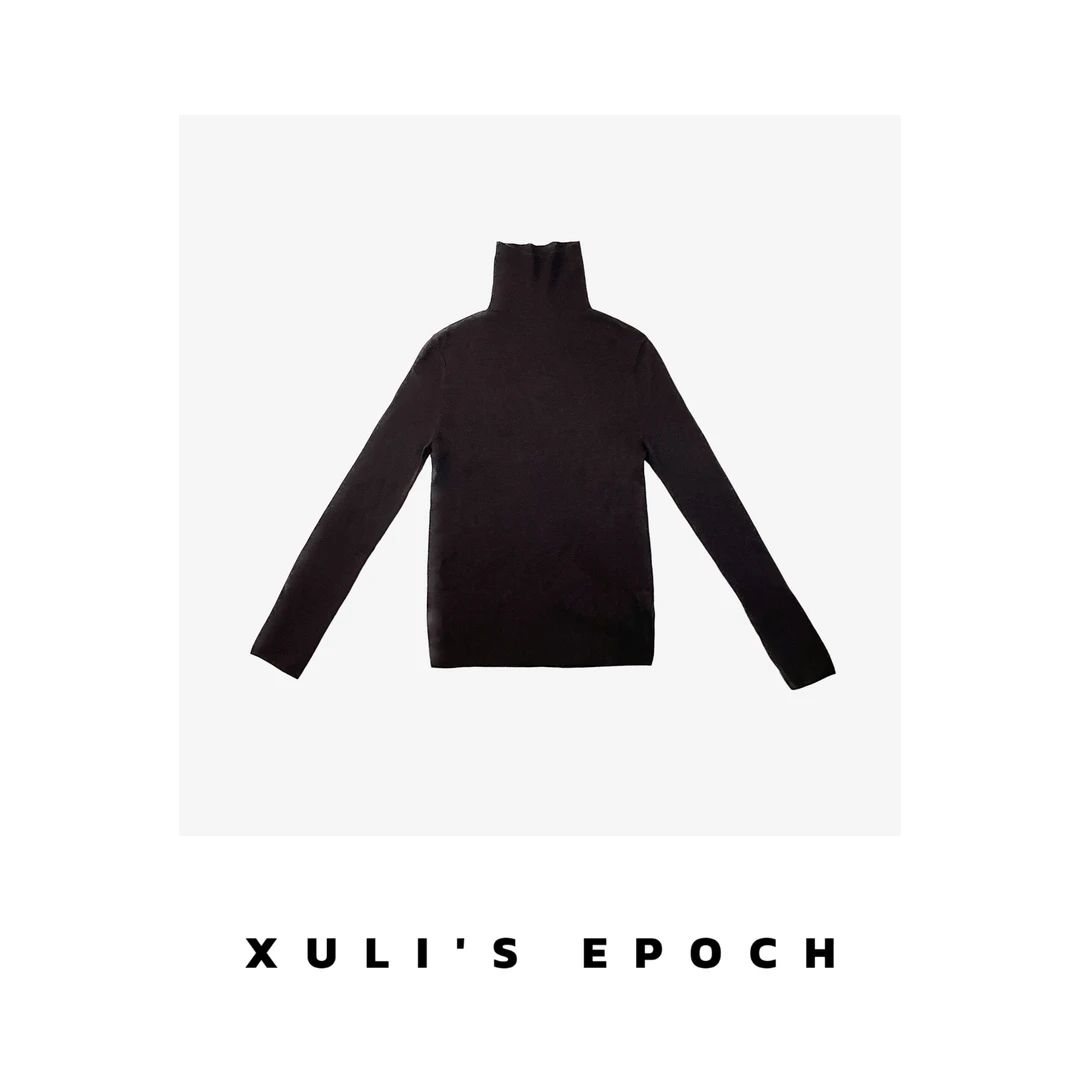 XULI'S EPOCH轻奢净色高领打底衫·不支持回来G1093