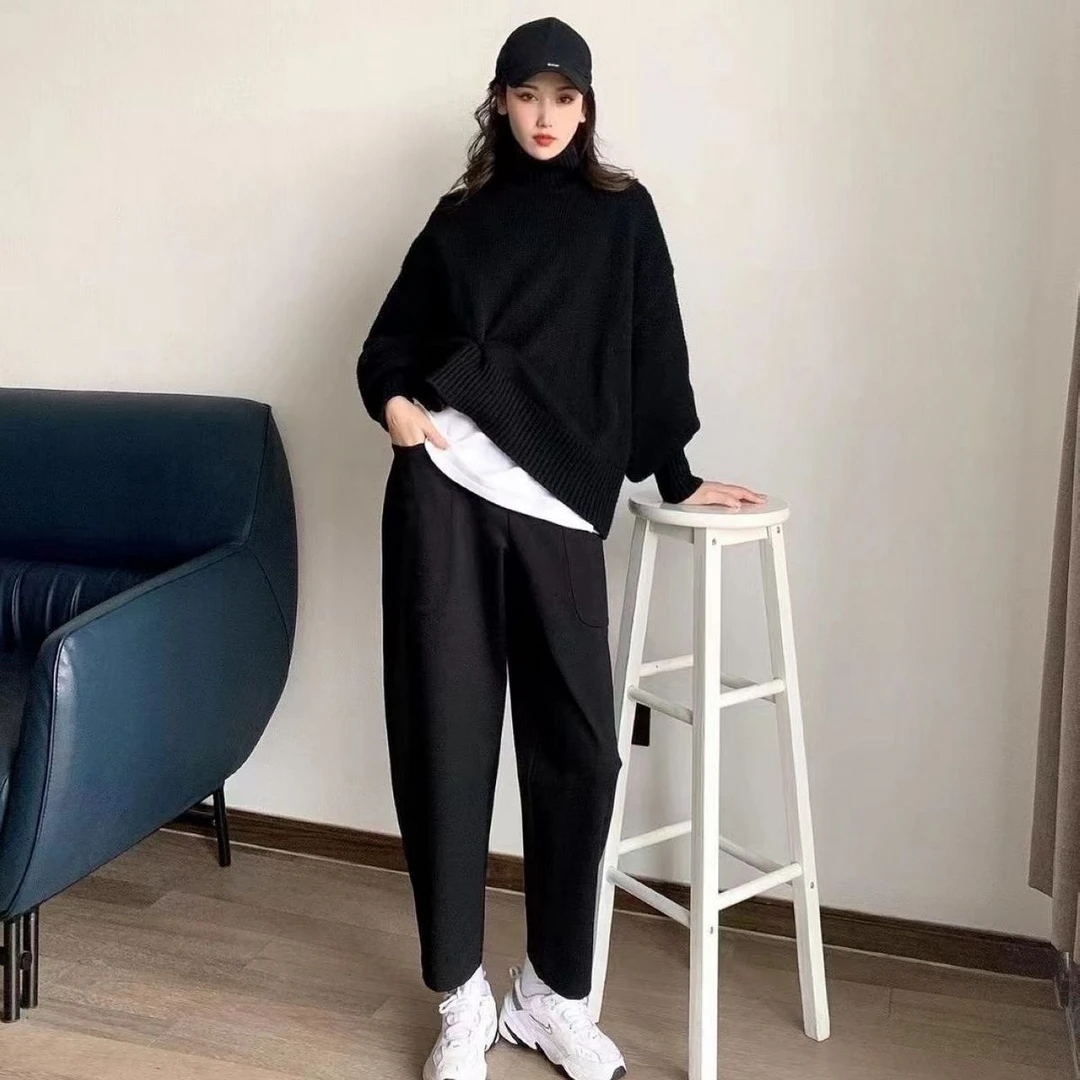 阿家正品活动植绒保暖冬季老爹裤 5100219-2050811-001