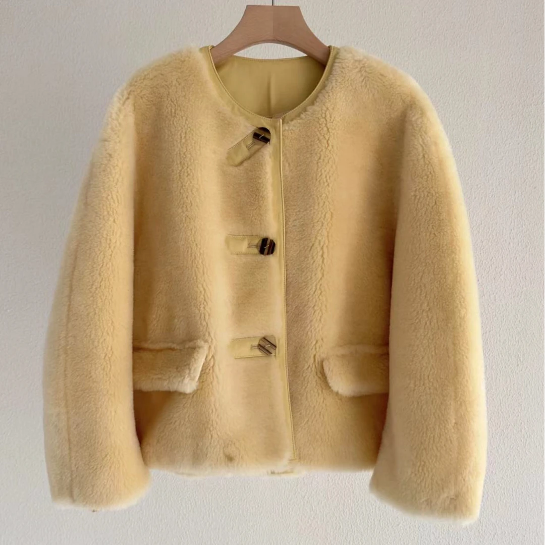 女装秋冬外套时尚简约休闲小香风