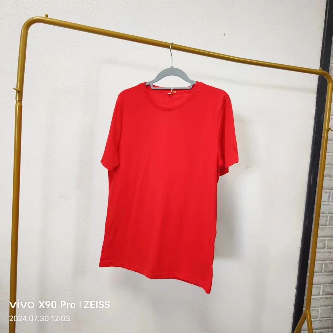 品牌剪标  7仓F6-10-1308款 红色短袖T恤