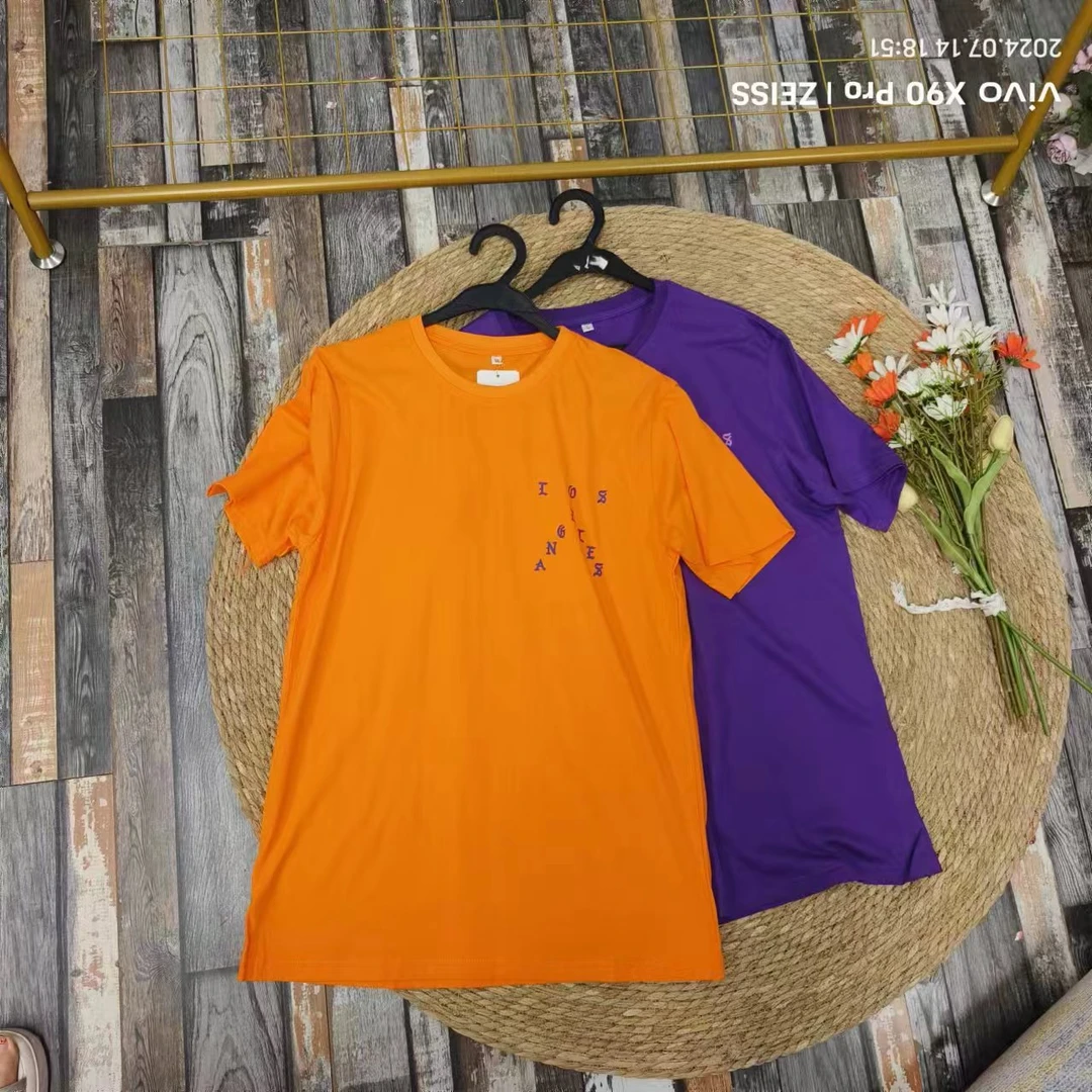 品牌剪标 7仓F5-6-1100款 净版彩棉短袖T恤