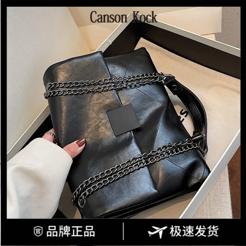 Canson Kock菱格链条包高级感小众女包质感信封包百搭单肩斜挎包
