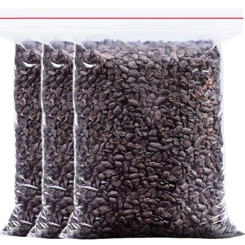 云南古树普洱碎银子茶化石熟普洱茶熟茶糯米香茶叶料黑茶散装500g