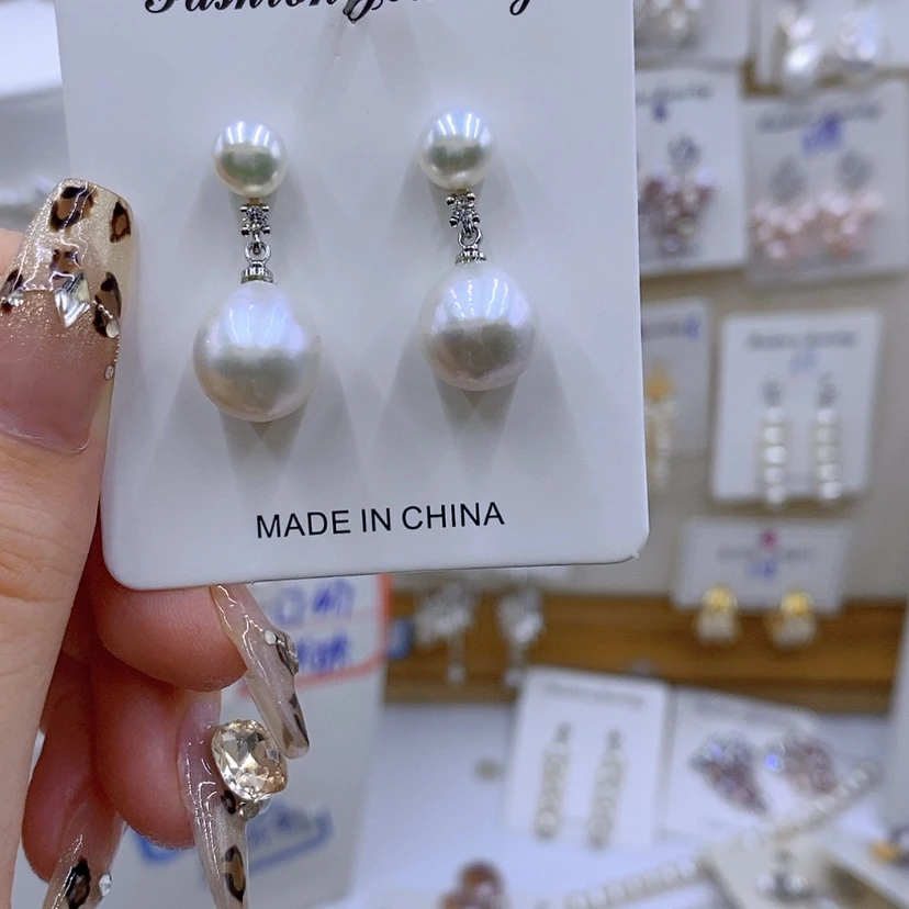 【闪购商品】淡水珍珠颈饰银S925镶嵌