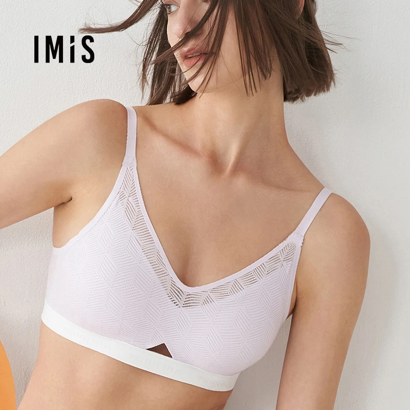 爱慕集团爱美丽夹心软支撑透气薄款文胸夏季聚拢无痕小胸IM17BSS1
