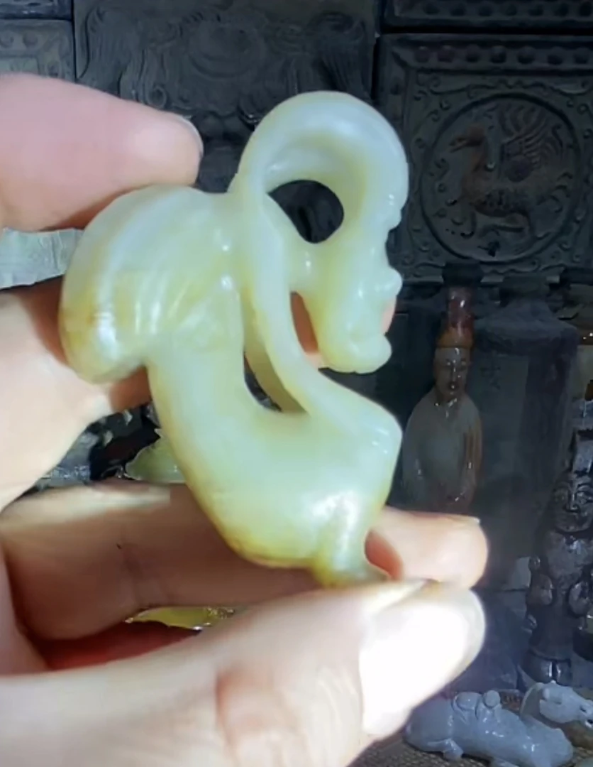和田玉把件精品收藏级