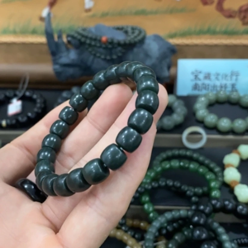 【闪购商品】和田玉手链未镶嵌安****头和田玉