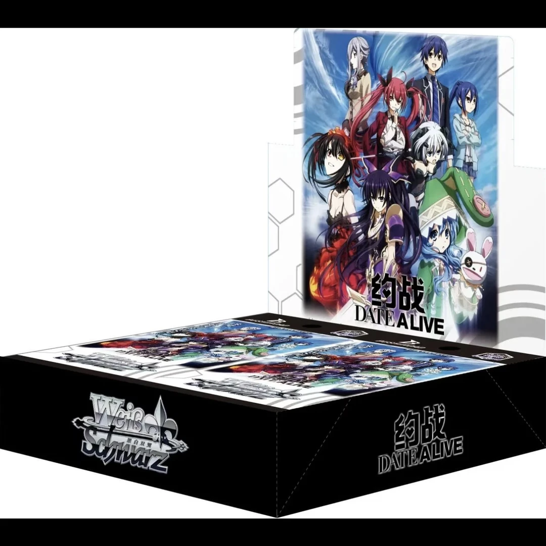 WS黑白双翼  简中约会大作战卡牌 盲盒【下单默认代拆】