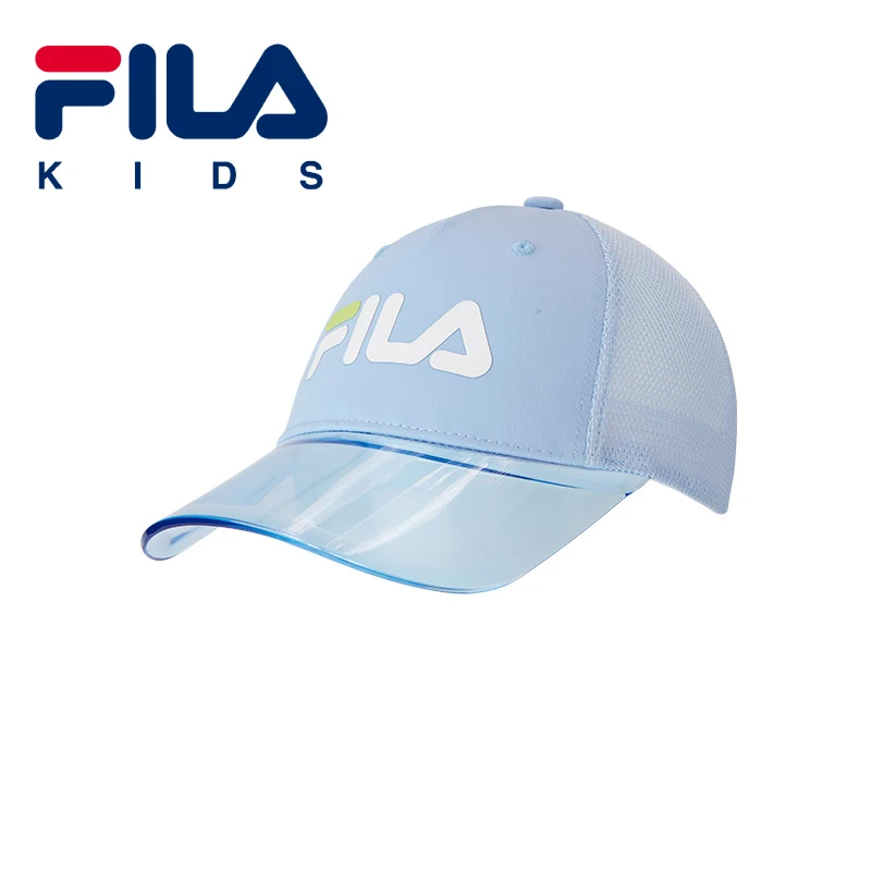 FILA斐乐儿童中大童鸭舌帽休闲时尚百搭遮阳透气防晒潮酷棒球帽子
