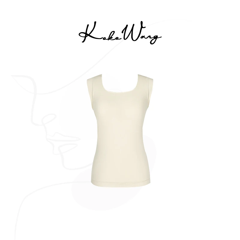 KOKO WANG热力感"内外兼备"亲肤裸感舒适方领美背3100802