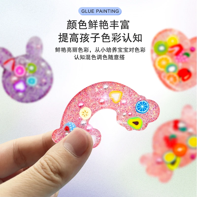 滴胶挂件手工材料包水晶滴胶6-12岁手工制作diy玩具益智儿童玩具8