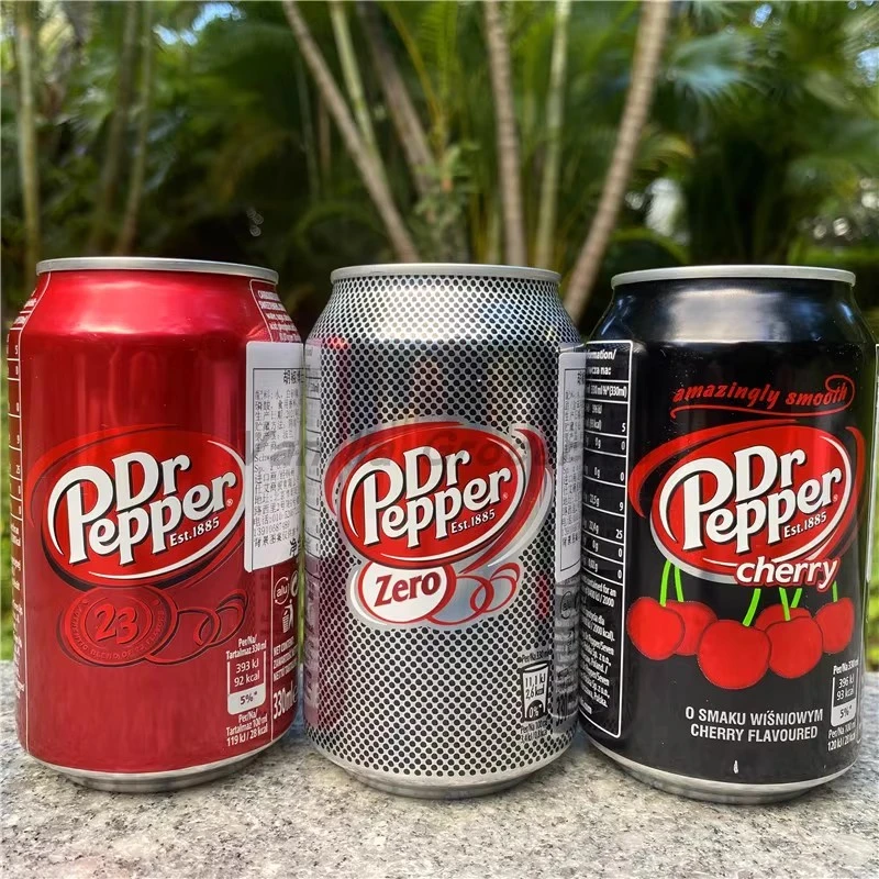 Dr Pepper Soda原装进口胡椒博士碳酸饮料汽水饮料怪味难喝口味奇