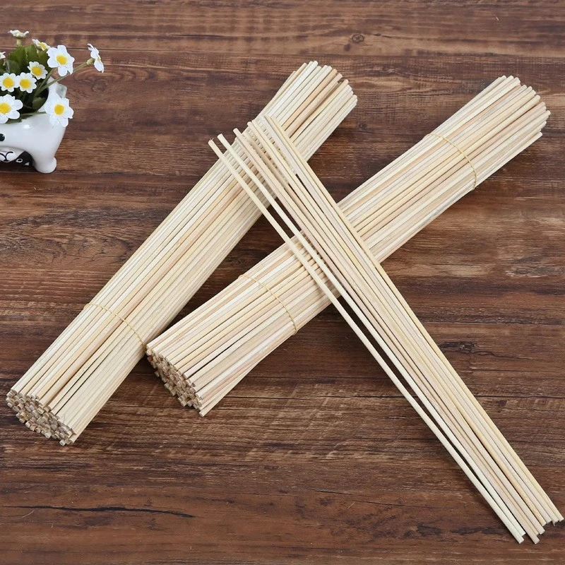 尖头竹签杆手工花束签子零食鲜花包花签子花艺花店diy包装资材