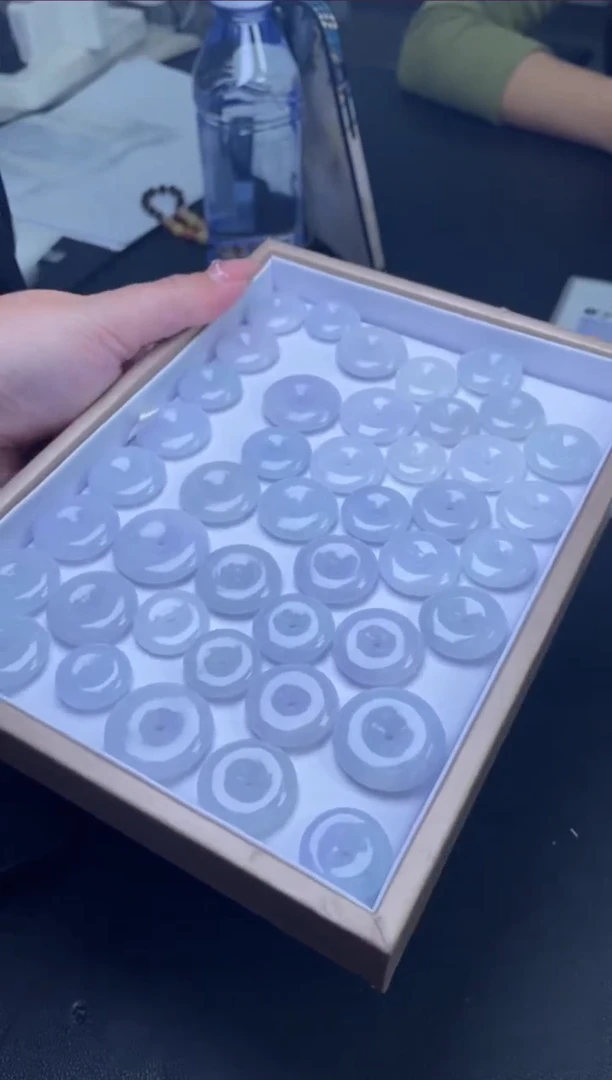 【闪购商品】翡翠颈饰未镶嵌平安扣010-24733(多样性发货一件