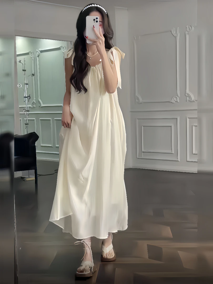 【清货不退不换】夏季穿搭必入超级好穿绝美气质韩系显瘦连衣裙