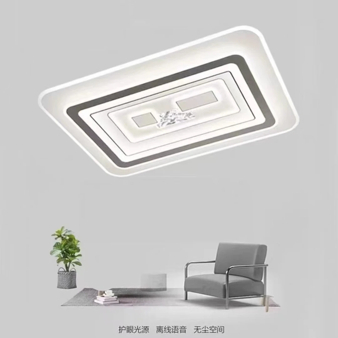 led吸顶灯新款客厅灯轻奢高端大气简约现代卧室灯套餐灯具