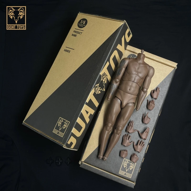 GoatToys1/6科比可动兵人素体 适配eb 配备造型手*10独立包装