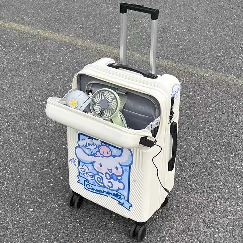 御旅前开口男女登机行李箱拉杆箱万向轮行李箱旅行行李箱登机箱