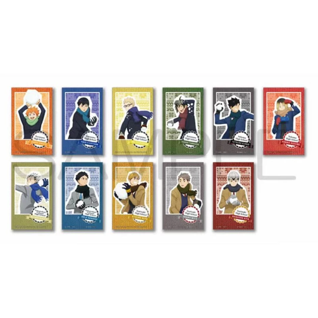 【汤圆拆卡】排球少年 打雪仗 玩雪ver 拍立得 相卡 直播间盲抽代拆