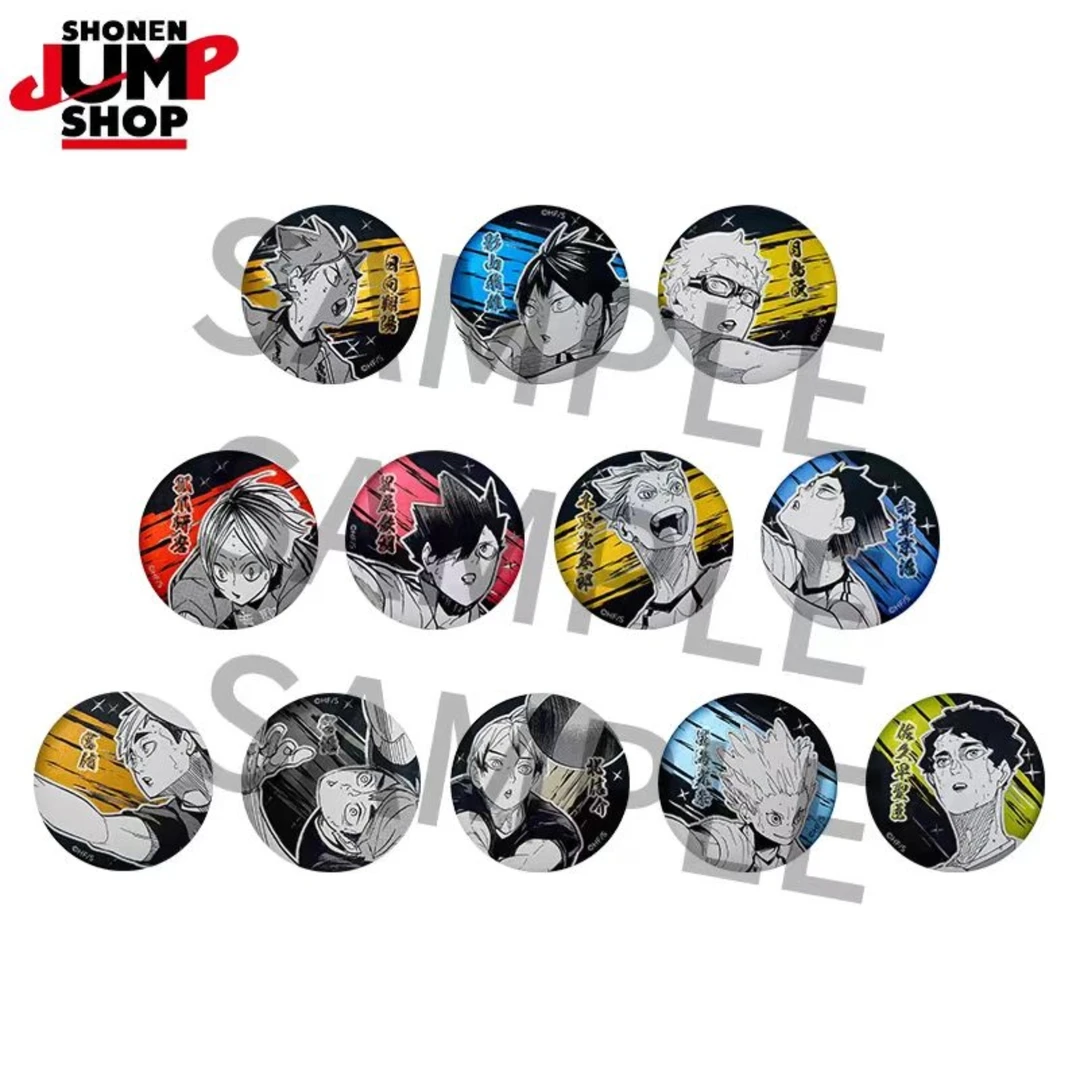 【汤圆拆卡】排球少年JS浮雕风徽章第二弹盲盒吧唧 特价