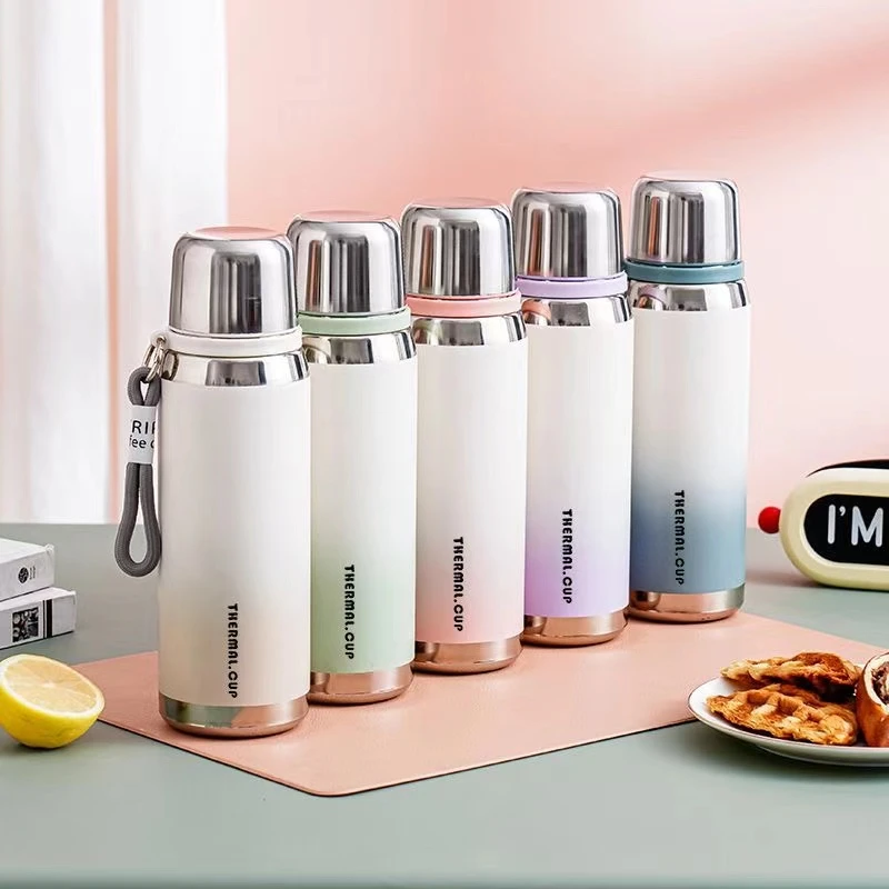 316不锈钢保温杯罗马小钢炮时尚男女保温杯