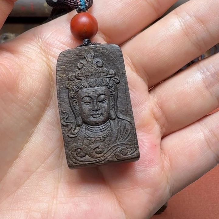 沉香吊坠馨安居沉香定制款